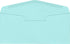 LUXPaper #10 Commercial Flap Business Envelopes | 4 1/8" x 9 1/2" | Seafoam Blue | 80lb. Text | 50 Qty