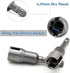 6 Pcs Wing Nut Drill Bit Set, Hurricane Wingnut Driver Socket Wrenches Tool Set, 1/4 Inch Hex Shank
