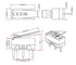 25Pcs AC 1A 125V 3Pin SPDT Limit Micro Switch, Long Hinge Lever for Arduino (Pack of 25) CYT1073