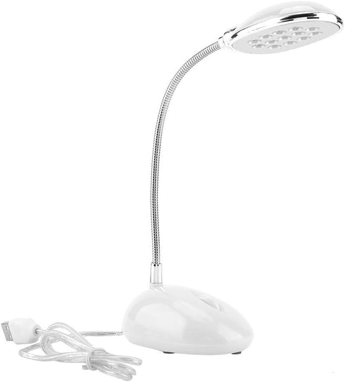 360 plplaaoo Flexible LED Desk Lamp - USB Powered Eye-Caring Table Lamp with Adjustable Arm, Compact Portable Desk Lamp