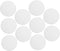 HOODANCOS 10-Pack Anti-Glare LED Ceiling Light Diffuser Shades 3.5-Inch Dazzle Proof Lamp Cover