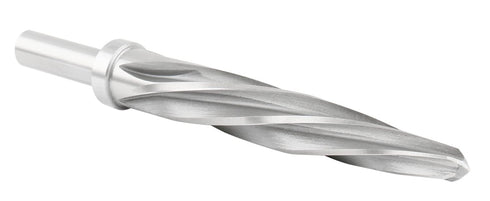 Accusize Industrial Tools HSS Spiral Flute Aligning Reamer, 3/4'' Cutting Diameter, 1/2'' Shank Diameter