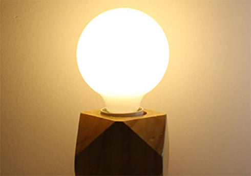 E26 Bulb G19/G60 6W Bulb(50W Bulb E26 3000K AC85-265V 4 Pack Globe LED Light Vanity Light Equivalent) Round Makeup