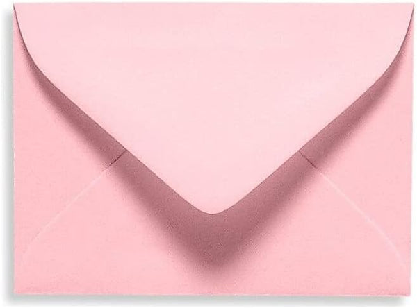 LUXPaper #17 Mini Envelopes, 2 11/16" x 3 11/16", Candy Pink, 50 Qty