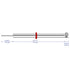 304 Stainless Metal Steel Electrode Holder, Multi-Purpose Screw Type Replaceable Metallic Electrode Holder Clip Working Electrode Holder for Electrolytic Cells