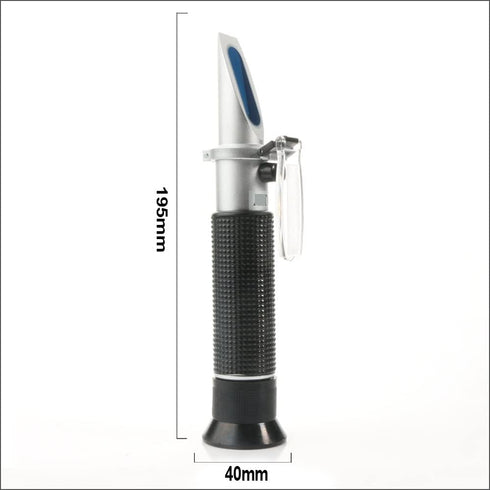 VGVGV 0-80% Brix Refractometer, Refractometer Handheld Digital Alcohol Liquor Production Homebrew Brix V/v for Spirit