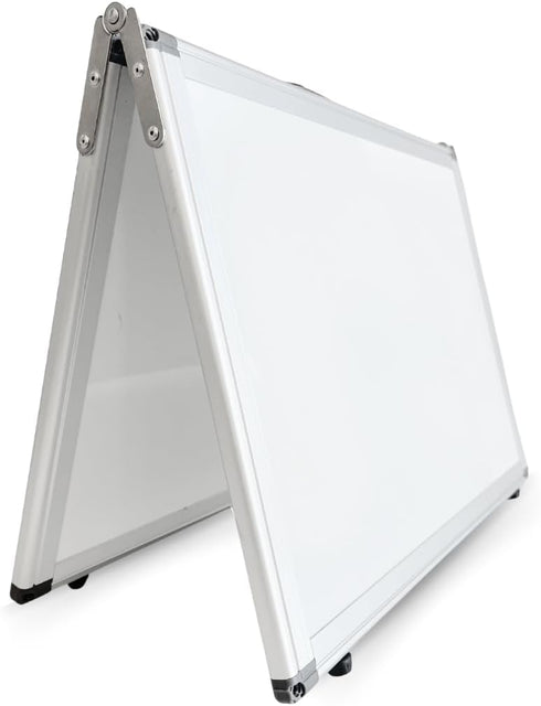Large Magnetic Dry Erase Whiteboard, Portable 15.5” x 11.5” x 1.25” with Handle for Memos and Note-Taking