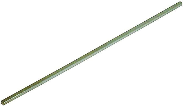 Stens 260-000 Straight Key Stock, 1ft L, 3/16in, Silver
