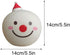 TTBDDDYH Samll 7-Color LED Night Lamp for Kids Room - Bedside Lamp, Cute Snowman Soft Silicone Baby Nursery Night Lamp