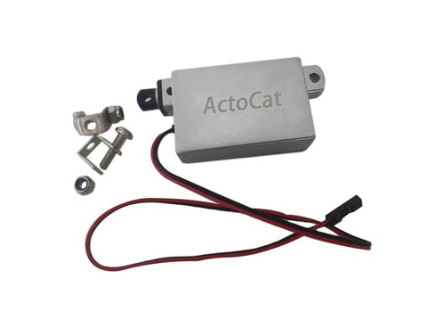 Micro Linear Actuator 1.2" Stroke - 22Lbs Force, 12V DC Power for Home Automation and Robotics
