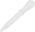 AUNMAS 100Pcs Plastic Transfer Dropping Pipette Eye Liquid Essential Oil Droppers with Rubber