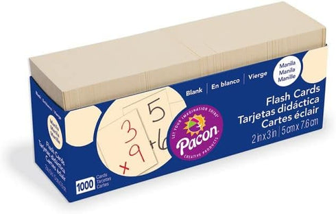 Pacon Blank Flash Card Dispenser Box