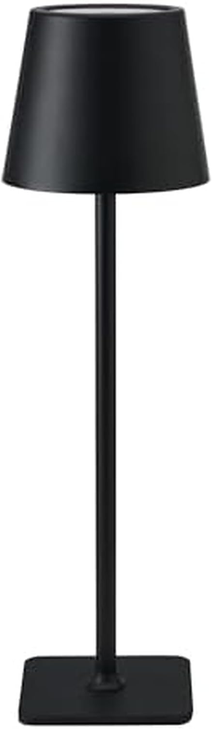 Elements 15-Inch Rechargeable LED Metal Lamp with Touch Control - 3 Light