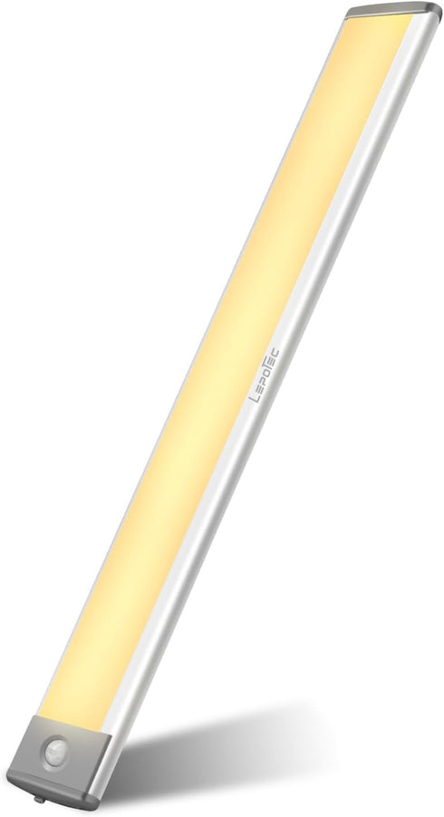 LEPOTEC 54 LED Under Counter Lighting, Motion Kitchen Cabinet Light, Battery Operated