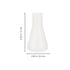 10pcs Plastic Conical Flasks for Chemistry, Scale Flask for Laboratory Erlenmeyer Flask Experiment, Plastic Flask