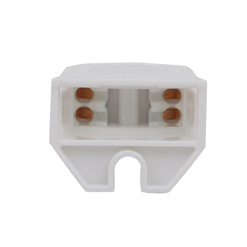 uxcell 15Pcs T5 Fluorescent Light Holder G5 Base Snap-in Tombstone Lamp Socket
