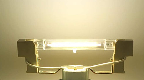 R7s LED Bulb 10W, 118mm Double Ended LED COB, 100W Halogen Equivalent, 120V J Type, Pack of 4