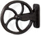 Rustic State Halat Cast Iron Vintage Industrial Wheel Farmhouse Wall Mount Pulley