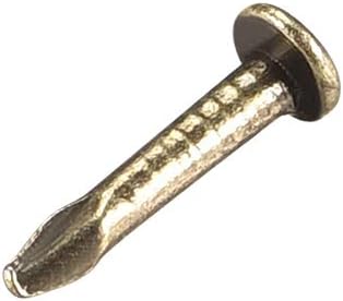 uxcell Small Tiny Nails 1.2x8mm(DxL) for Wooden DIY Decorative Pictures Boxes Household Accessories, Bronze Tone 300pcs