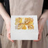 60 Pcs Bakery Boxes with Window, 6 x 6 x 3 Inches, White Cookie Boxes for Baked Goods