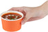 5-Ounce 50 Frozen Coppetta Dessert Cups, Disposable Ice Cream Cups - Lids Sold Separately, Sturdy, Orange Paper Yogurt