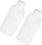 iplusmile 2Pcs Plastic Wash Bottle Wide Mouth Wash Bottle Safety Squeeze 500ml