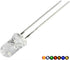 Vrabocry 100 3mm 3V 20mA 29mm Bulb pcs Warm White LED Diode Lights Clear Round Transparent DC Long Lead Lighting Lamps