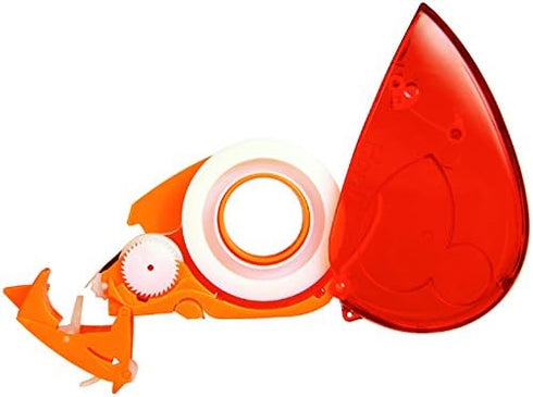 Handheld Compact Tape Dispenser, HariMouse (Orange)