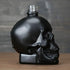 Tvoip Glass Dropper Bottle 2OZ/60ML Skull Shape Bottle for Halloween, E Liquid, Essential Oil with Pipette