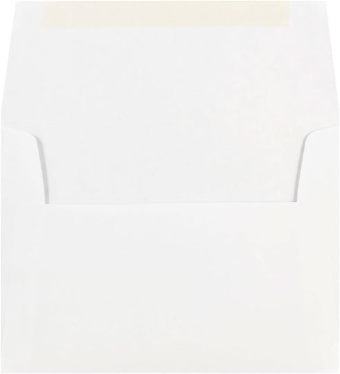 JAM PAPER A7 Invitation Envelopes - 5 1/4 x 7 1/4 - White - 100/Pack