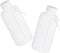 RUNROTOO 2pcs 500ml Wide Mouth Wash Bottles Reusable Portable Squeeze Bottles for Laboratory