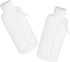 RUNROTOO 2pcs 500ml Wide Mouth Wash Bottles Reusable Portable Squeeze Bottles for Laboratory