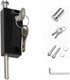 PINGPINGXIE Patio Door Lock for Enhanced Home SecurityPatio Doors Black Auxiliary Security Lock, Sliding Patio Door Two