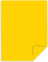 Neenah Paper Color Paper, 24lb, 8 1/2 x 11, Solar Yellow, 500 Sheets