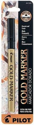 5-PACK(41500) Pilot Gold Metallic Permanent Paint Marker, Extra Fine Point
