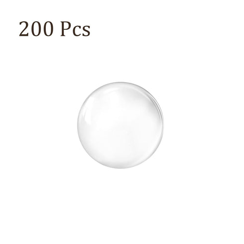 200pcs Glass Ball Boiling Stones, 8mm Soda Lime Glass for Valves Equipment
