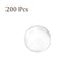 200pcs Glass Ball Boiling Stones, 8mm Soda Lime Glass for Valves Equipment