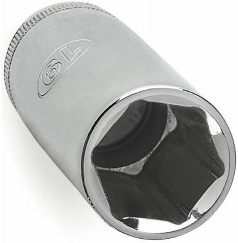 Standard Plumbing Supply 36092 APEX TOOL GROUP-ASIA Master Mechanic 3/8" Drive 6 Point Deep Well Socket, 13/16" by APEX