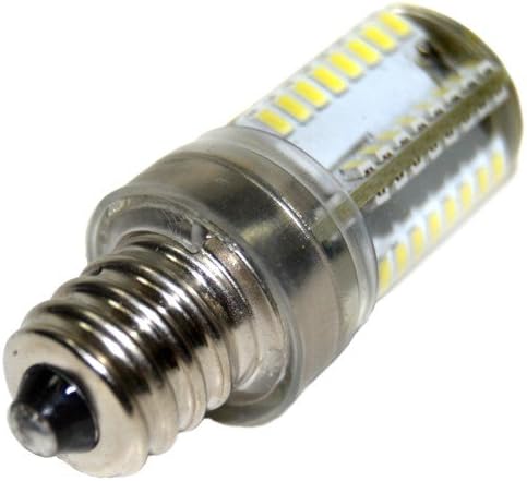 HQRP 7/16" 110V LED Light Bulb - Cool White Compatible with Brother LS-2125 Series Sewing Machines