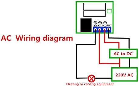 DC 24V Digital Display Temperature Control, Precision Controller for Miniature Thermal Control Plate