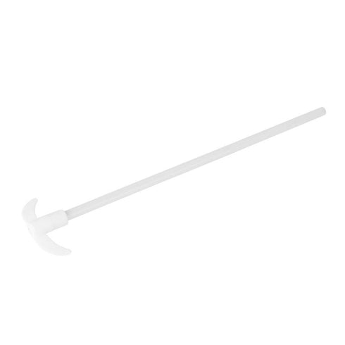 PTFE Stir Bar Coated, PTFE Propeller Steel Stirring Rod for Laboratory Use, High Temperature Resistant, 250mm Length