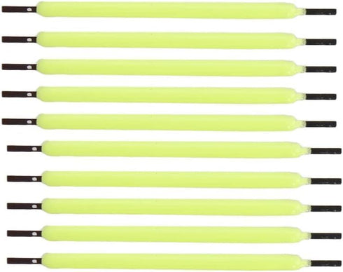 10Pcs Green Edison Bulb LED Filament Lamp Parts - DC3V DC12V LED Chip Accessories for Repair