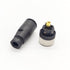 2Pcs M12 5 Pin Female Circular Connector, IP67 Waterproof A Code Industrial Connector for PG7 Cable 125V 4A AC/DC