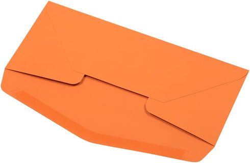 JAM PAPER #10 Business Colored Envelopes - 4 1/8 x 9 1/2 - Orange Recycled - 50/Pack
