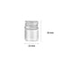 100PCS 5ml Clear Liquid Sample Glass Vials with Screw Caps and Plastic Stoppers, Includes Pipette and Labels