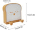 TTBDDDYH LED Kids Toast Night Light, with USB Rechargeable Port Bedside Lamp, Children's Bedroom Bedside Sleep Light