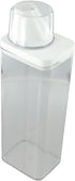 Generic Organization(1500ml) Airtight Laundry Detergent Container With Measuring Cup, Leak-Proof Plastic Storage Box