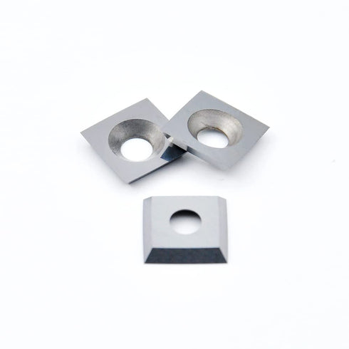 11mm Square with 6"Radius Carbide Inserts Cutters 11 11 2.0mm-R150 Replacement for Woodworking Fits SpiralHelical Planer Cutter Head Lathe Turning Tools, 10pcs