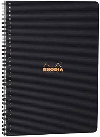 Rhodia Lined Meeting Notebook, 9 x 11 3/4