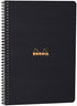 Rhodia Lined Meeting Notebook, 9 x 11 3/4